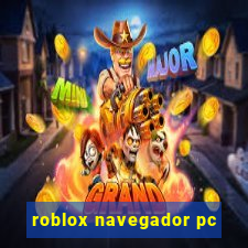 roblox navegador pc